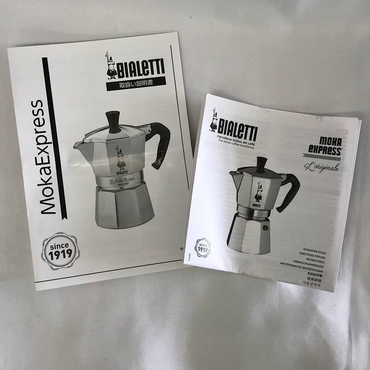 『USED』 
 
 BIALETTI ビアレッティ モカエキスプレス 3cup 未使用品 食器 
ステンレス