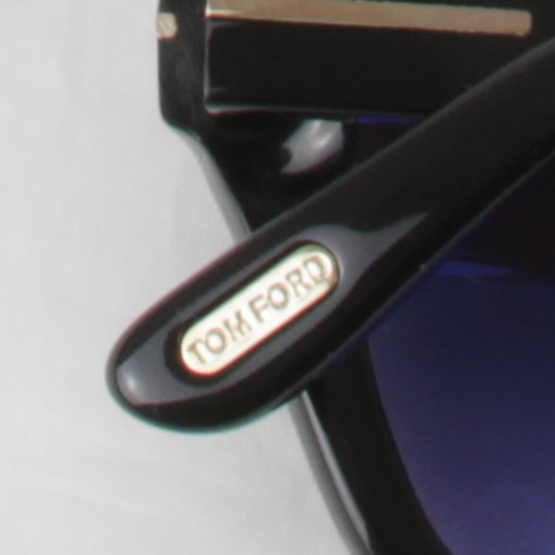 美品『USED』 
TOM FORD トムフォード 
 TF237-F 51□21 サングラス 
プラスチック ブラック