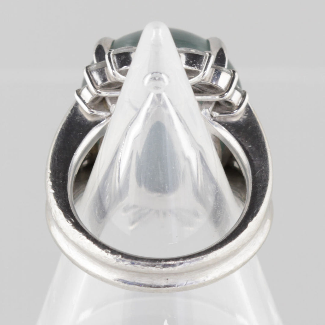 良品『USED』 Pt900 /トルマリンキャッツアイ 
リング・指輪
 トルマリンキャッツアイ 22.54 21.9g