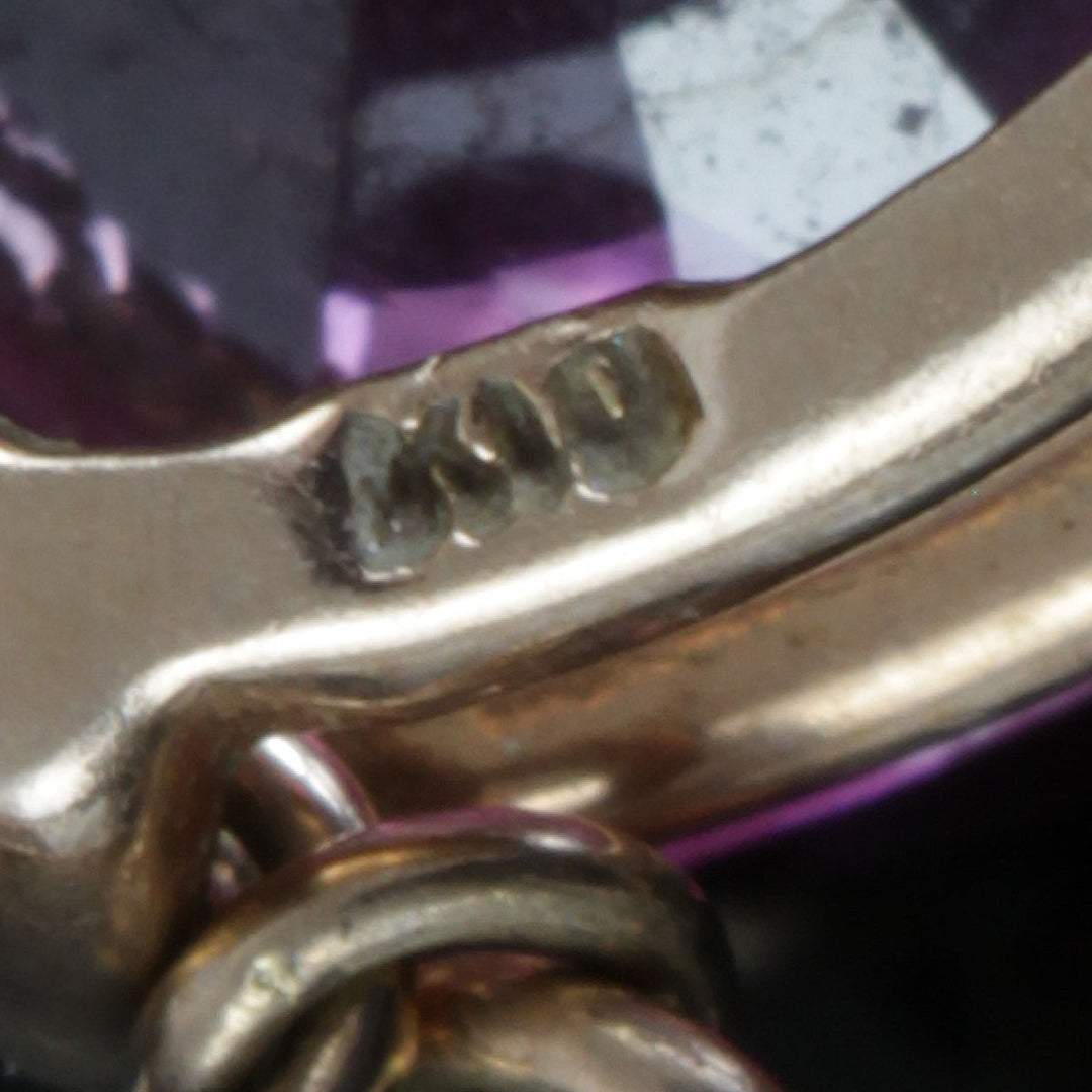 美品『USED』 K10 
 ピンク石 ネックレス
 6.0g