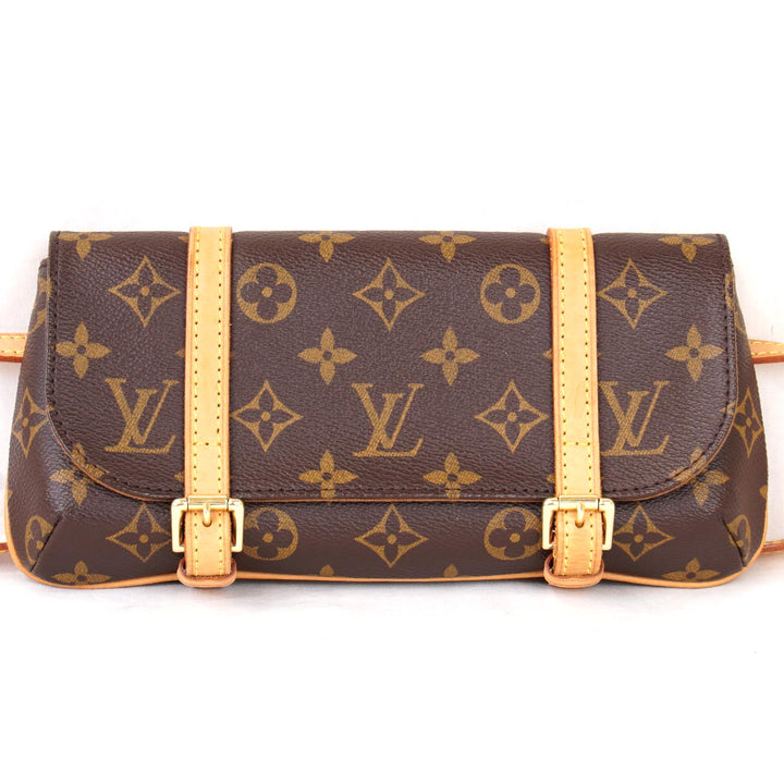 美品『USED』 
LOUIS VUITTON ルイ・ヴィトン 
 ポシエットマレル  M51159 ウエストバッグ 
モノグラムキャンバス モノグラム