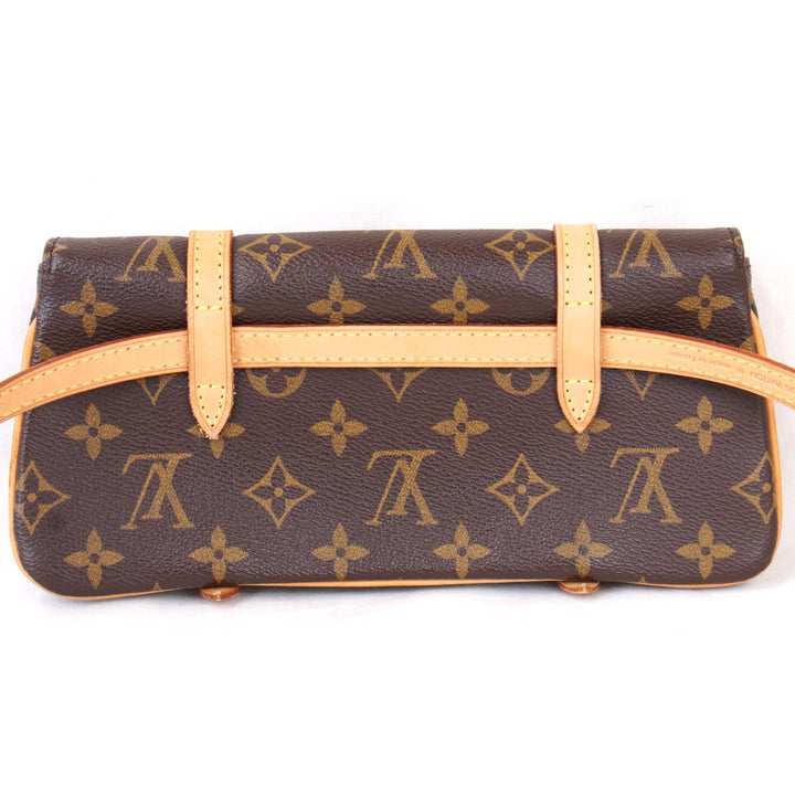 美品『USED』 
LOUIS VUITTON ルイ・ヴィトン 
 ポシエットマレル  M51159 ウエストバッグ 
モノグラムキャンバス モノグラム