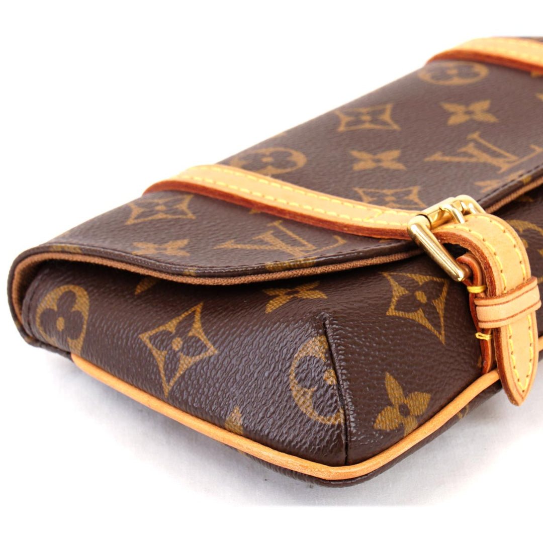 美品『USED』 
LOUIS VUITTON ルイ・ヴィトン 
 ポシエットマレル  M51159 ウエストバッグ 
モノグラムキャンバス モノグラム