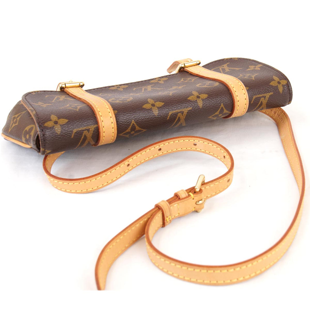 美品『USED』 
LOUIS VUITTON ルイ・ヴィトン 
 ポシエットマレル  M51159 ウエストバッグ 
モノグラムキャンバス モノグラム