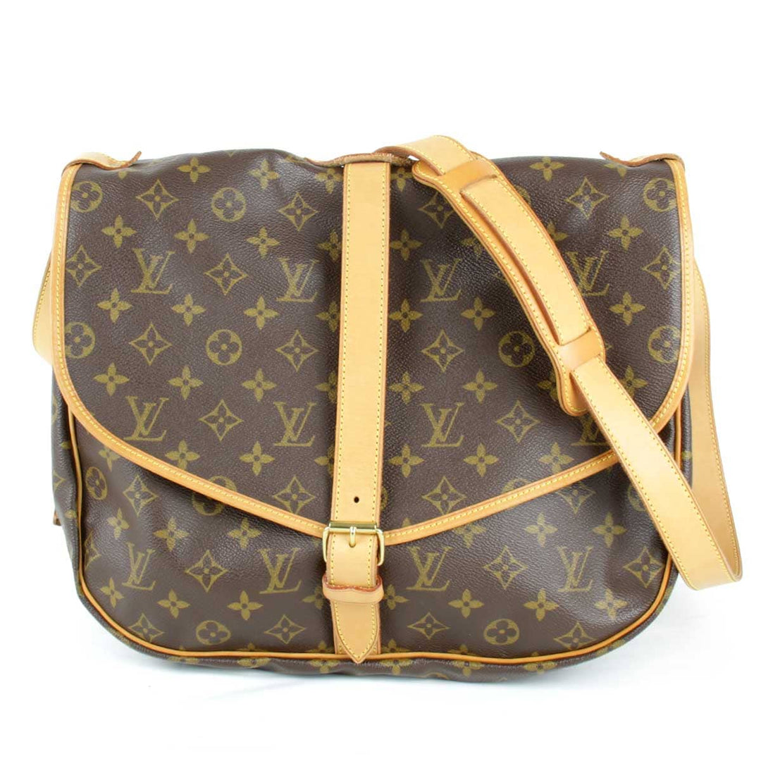 美品『USED』 
LOUIS VUITTON ルイ・ヴィトン 
 ソミュール30 M42254 ショルダーバッグ 
モノグラムキャンバス モノグラム