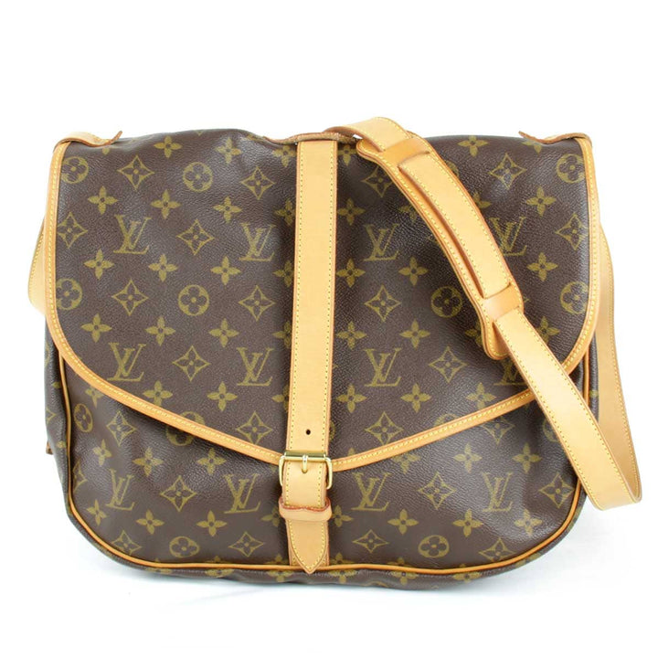 美品『USED』 
LOUIS VUITTON ルイ・ヴィトン 
 ソミュール30 M42254 ショルダーバッグ 
モノグラムキャンバス モノグラム