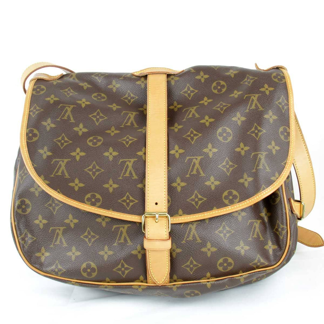 美品『USED』 
LOUIS VUITTON ルイ・ヴィトン 
 ソミュール30 M42254 ショルダーバッグ 
モノグラムキャンバス モノグラム