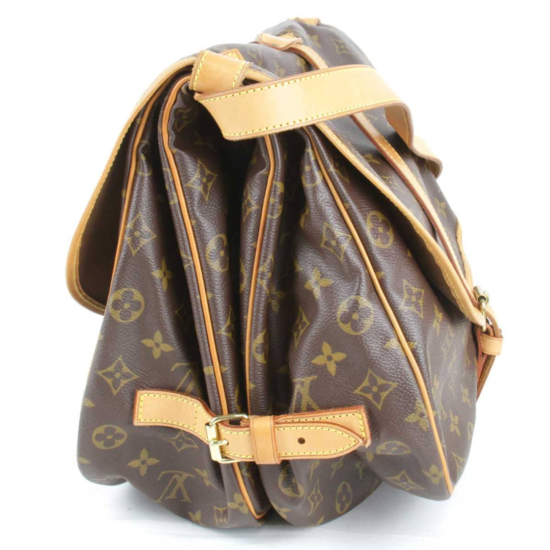 美品『USED』 
LOUIS VUITTON ルイ・ヴィトン 
 ソミュール30 M42254 ショルダーバッグ 
モノグラムキャンバス モノグラム