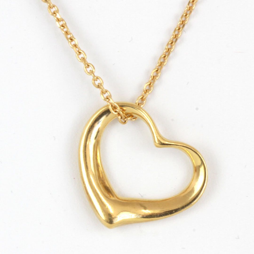 『USED』 K18 
TIFFANY&Co.  エルサ・ペレッティ オープンハート ネックレス
 15g