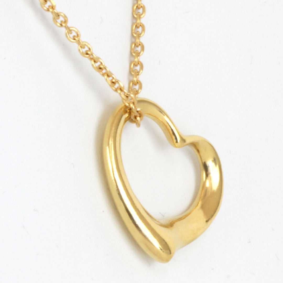 『USED』 K18 
TIFFANY&Co.  エルサ・ペレッティ オープンハート ネックレス
 15g