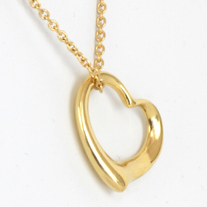 『USED』 K18 
TIFFANY&Co.  エルサ・ペレッティ オープンハート ネックレス
 15g