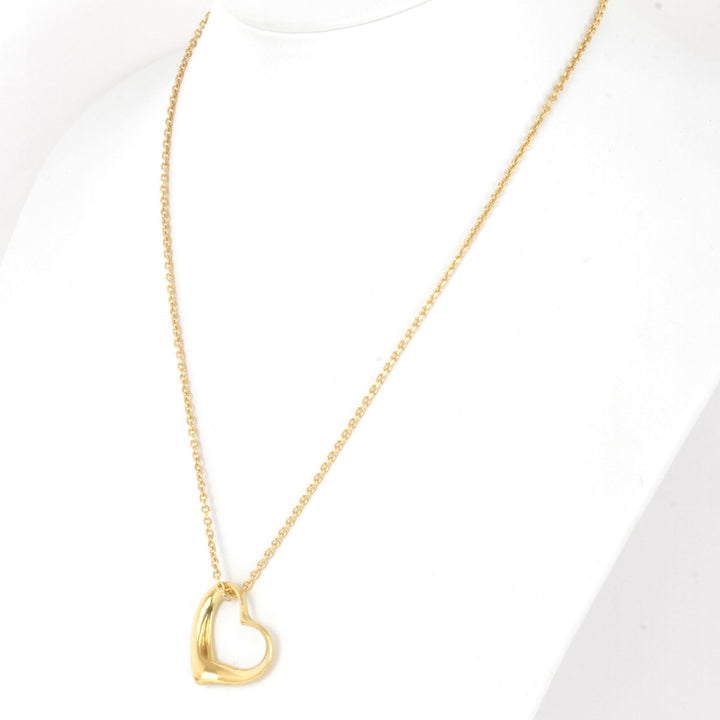 『USED』 K18 
TIFFANY&Co.  エルサ・ペレッティ オープンハート ネックレス
 15g