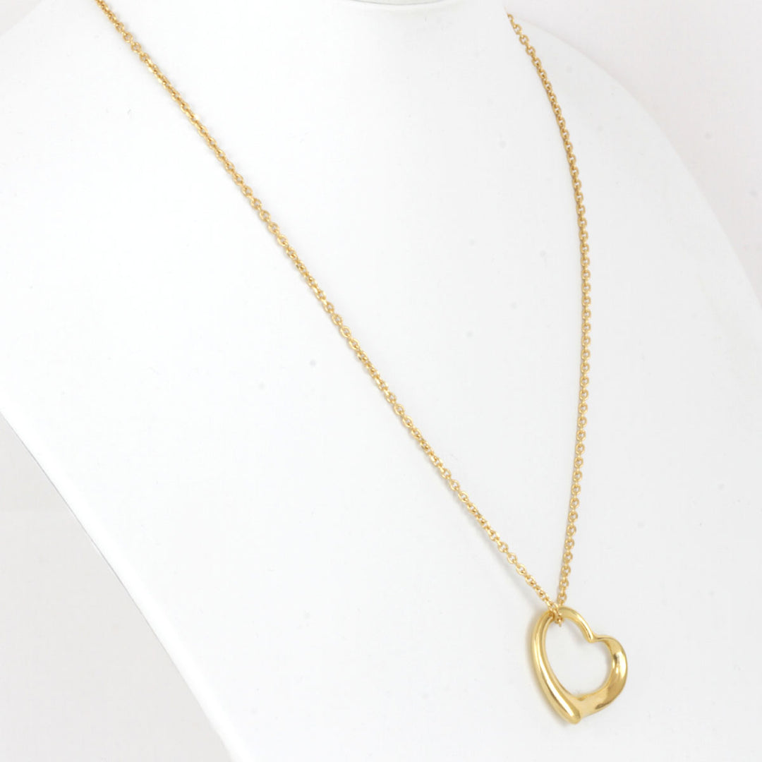 『USED』 K18 
TIFFANY&Co.  エルサ・ペレッティ オープンハート ネックレス
 15g