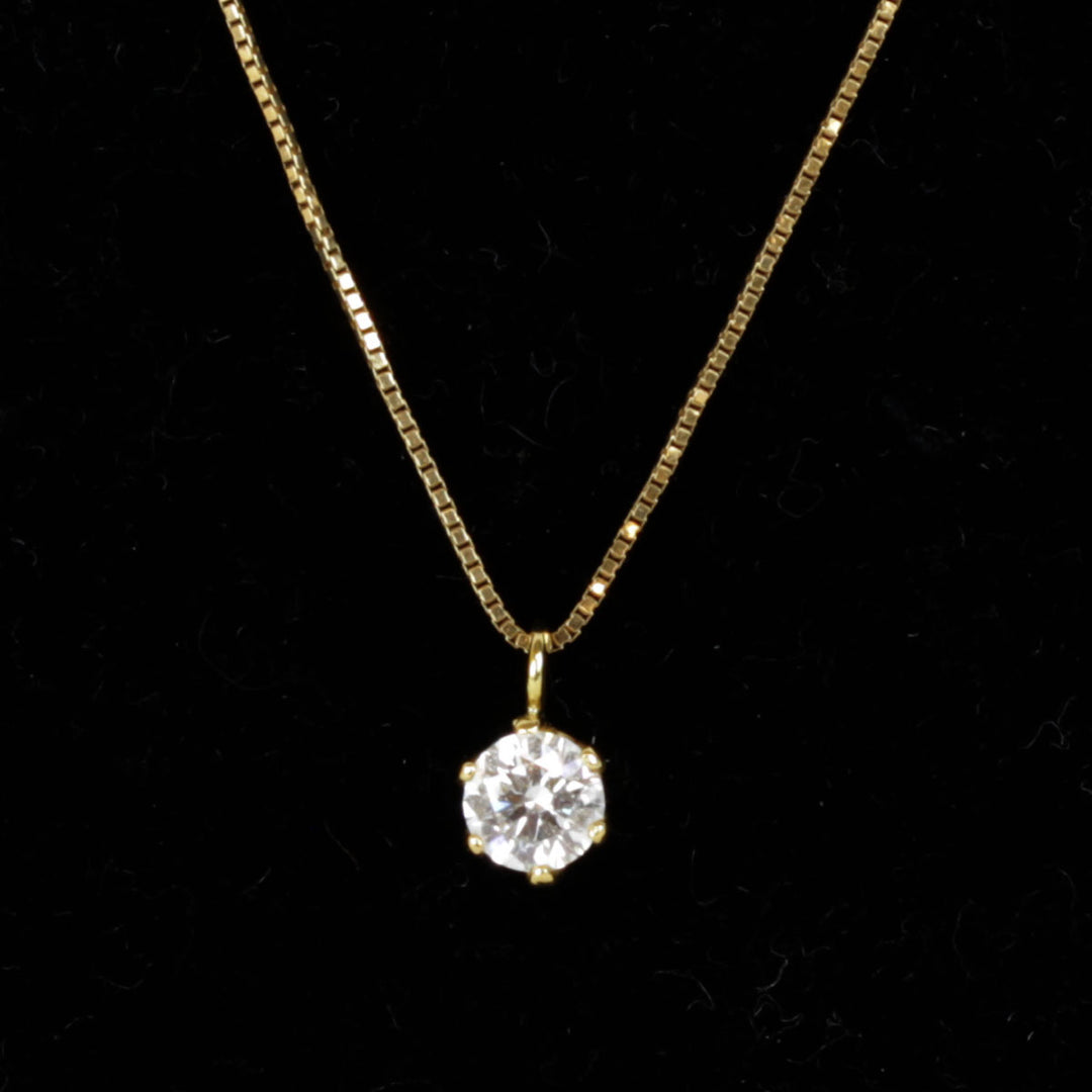 美品『USED』 K18/ダイヤモンド  
ネックレス
 ダイヤモンド 0.21 1.2g