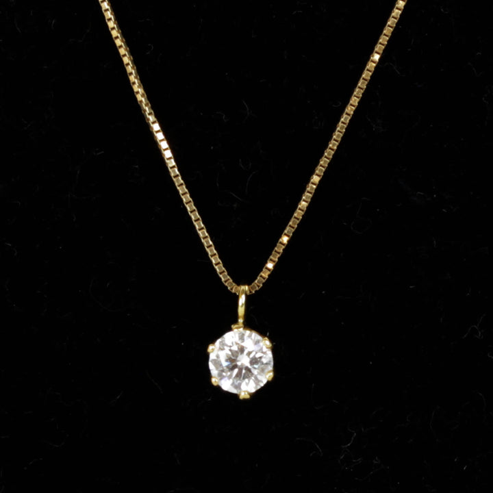 美品『USED』 K18/ダイヤモンド  
ネックレス
 ダイヤモンド 0.21 1.2g