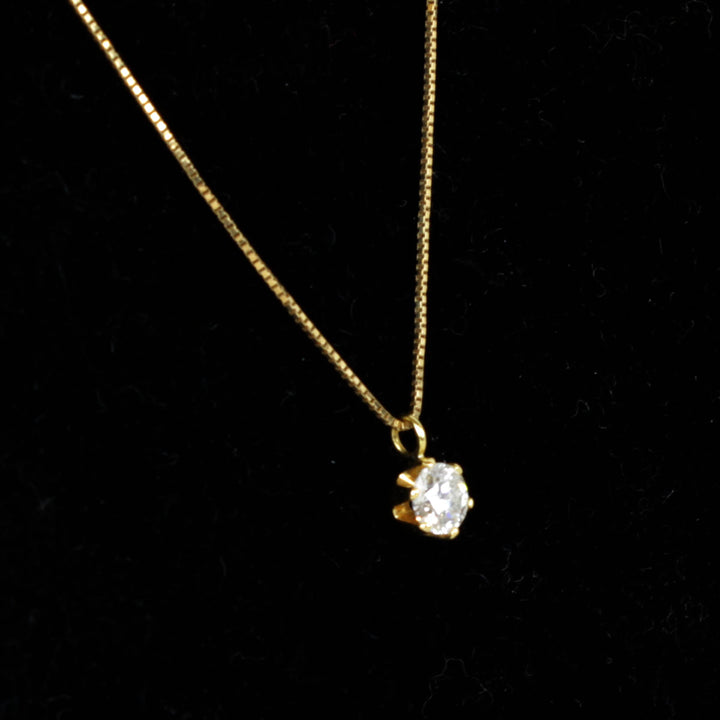 美品『USED』 K18/ダイヤモンド  
ネックレス
 ダイヤモンド 0.21 1.2g