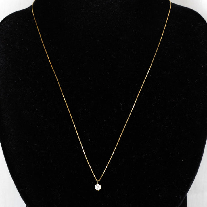 美品『USED』 K18/ダイヤモンド  
ネックレス
 ダイヤモンド 0.21 1.2g