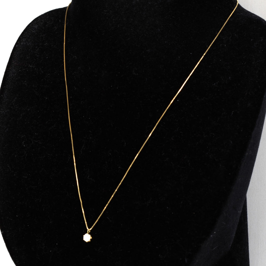 美品『USED』 K18/ダイヤモンド  
ネックレス
 ダイヤモンド 0.21 1.2g