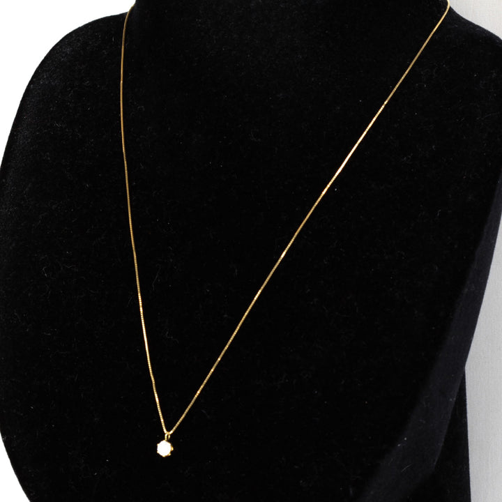 美品『USED』 K18/ダイヤモンド  
ネックレス
 ダイヤモンド 0.21 1.2g