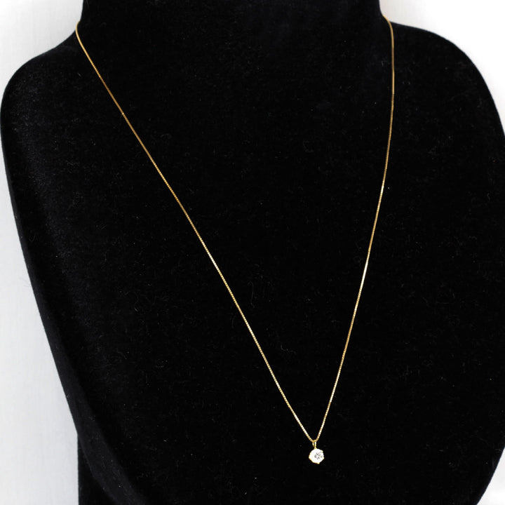 美品『USED』 K18/ダイヤモンド  
ネックレス
 ダイヤモンド 0.21 1.2g