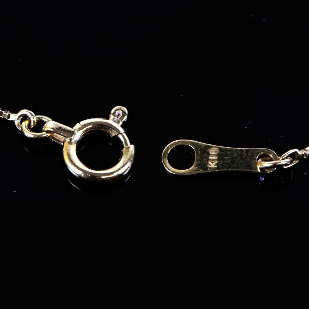 美品『USED』 K18/ダイヤモンド  
ネックレス
 ダイヤモンド 0.21 1.2g