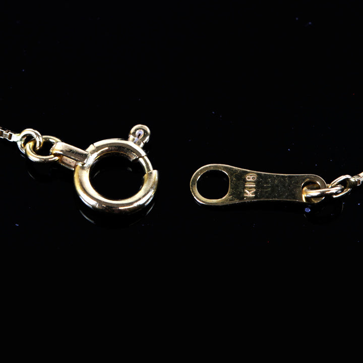 美品『USED』 K18/ダイヤモンド  
ネックレス
 ダイヤモンド 0.21 1.2g