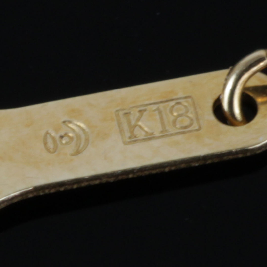 美品『USED』 
TASAKI タサキ 
 ブレスレット 
K18/パール  ゴールドカラー×グレー