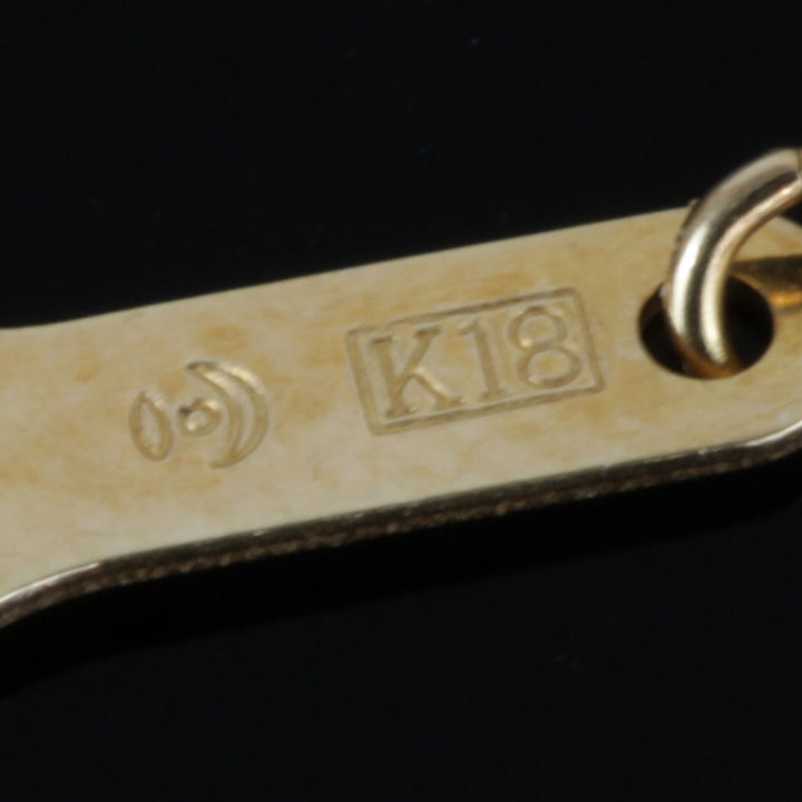 美品『USED』 
TASAKI タサキ 
 ブレスレット 
K18/パール  ゴールドカラー×グレー