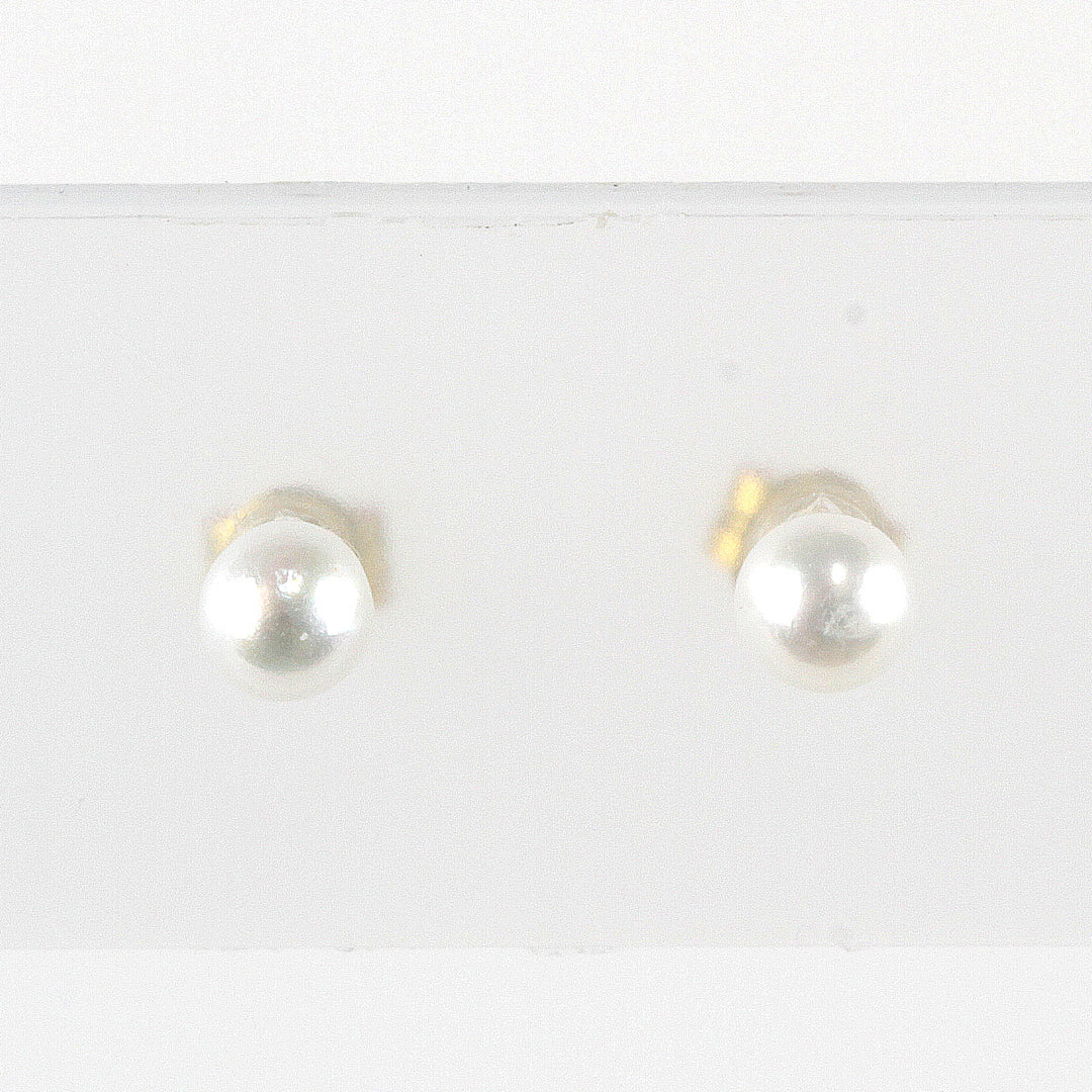 良品『USED』 K18/パール  
ピアス
 0.2g