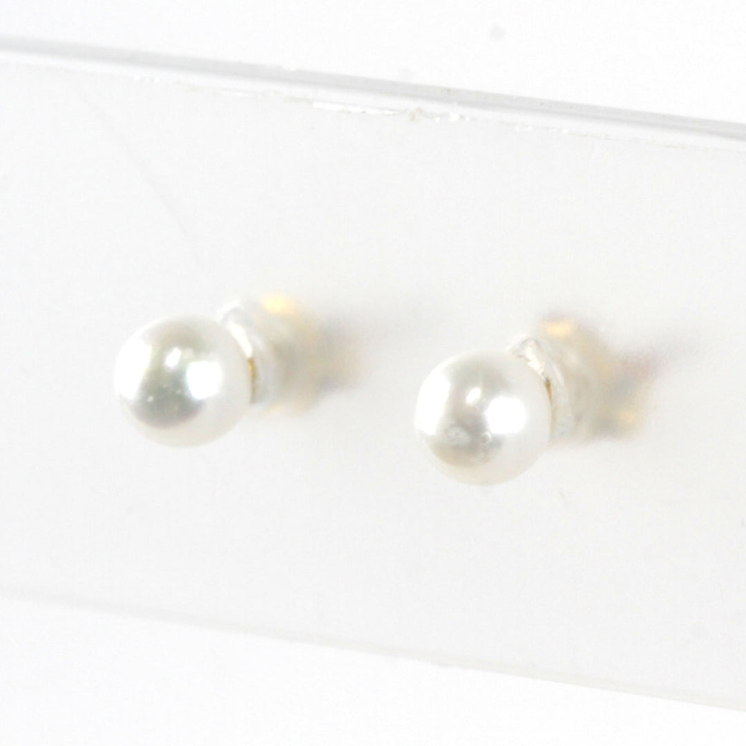 良品『USED』 K18/パール  
ピアス
 0.2g