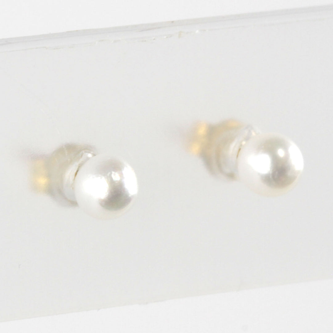 良品『USED』 K18/パール  
ピアス
 0.2g