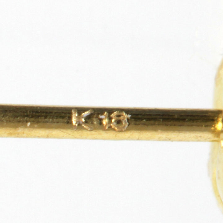 良品『USED』 K18/パール  
ピアス
 0.2g