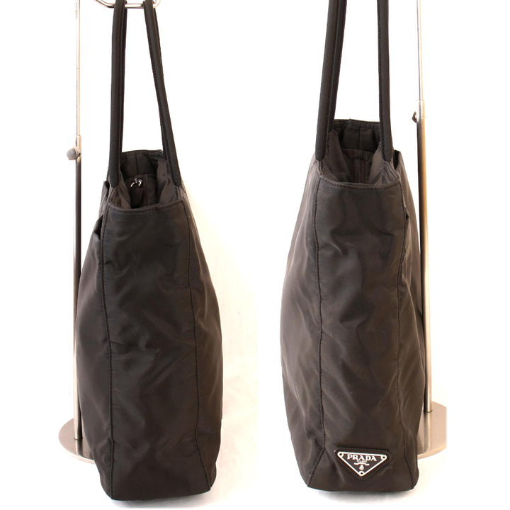 『USED』 
PRADA プラダ 
 B8489 トートバッグ 
ナイロン カーキ