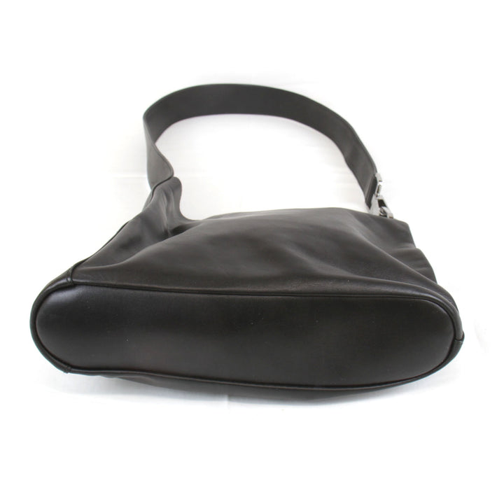 『USED』 
GUCCI グッチ 
 91761 ショルダーバッグ 
レザー ブラック