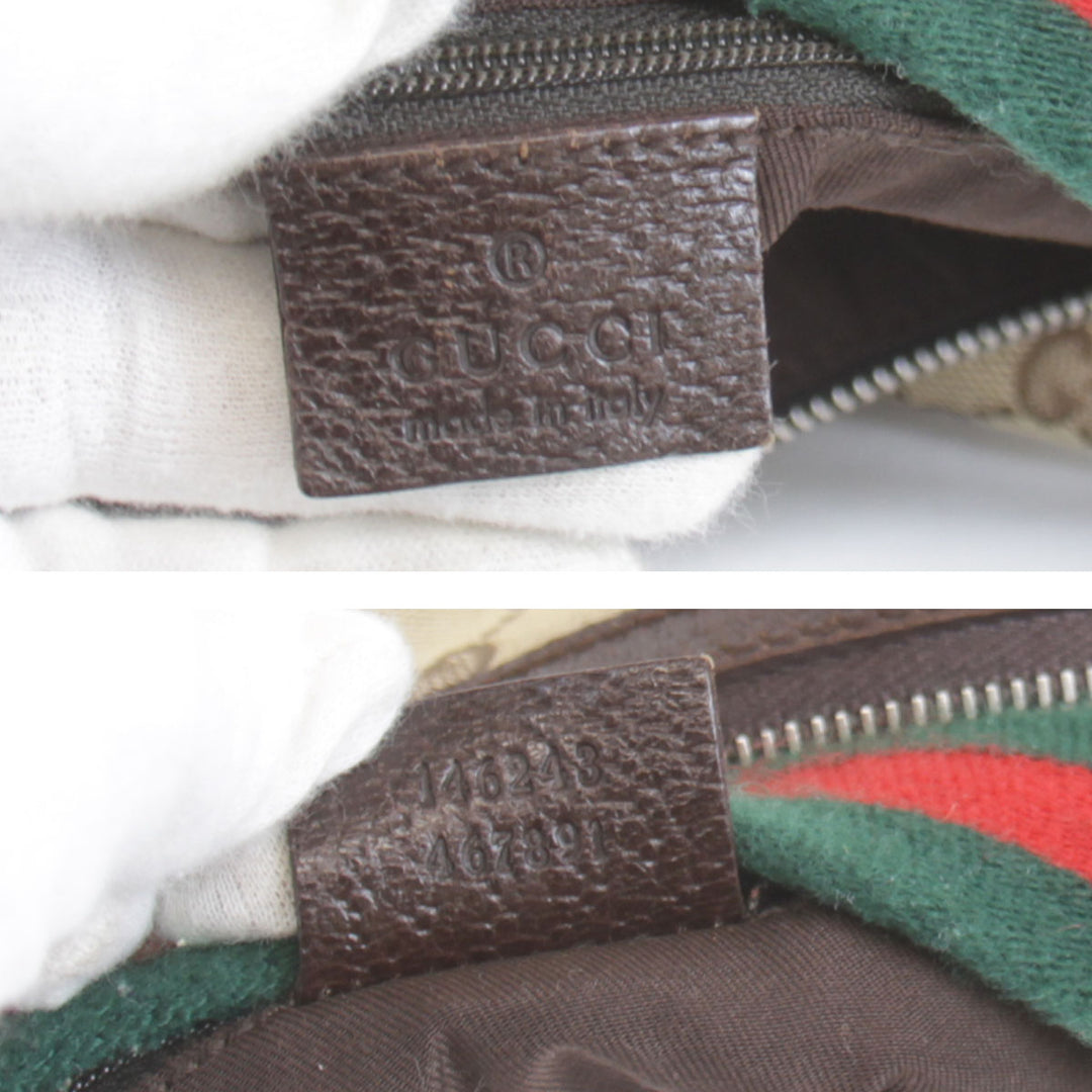 『USED』 
GUCCI グッチ 
 シェリー ショルダーバッグ 146243 467891 ショルダーバッグ 
GGキャンバス ベージュ