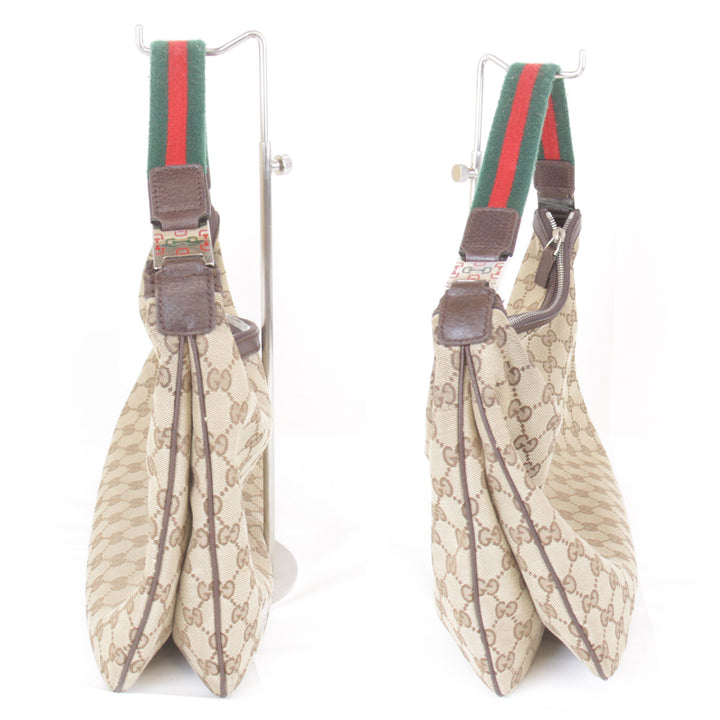 『USED』 
GUCCI グッチ 
 シェリー ショルダーバッグ 146243 467891 ショルダーバッグ 
GGキャンバス ベージュ