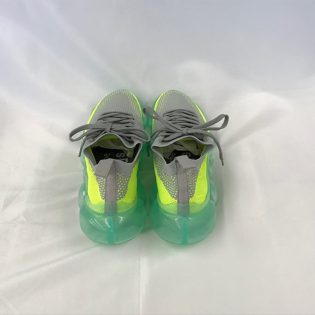 『USED』 
 
 grounds JEWELRY  GRAYNEON MINT スニーカー