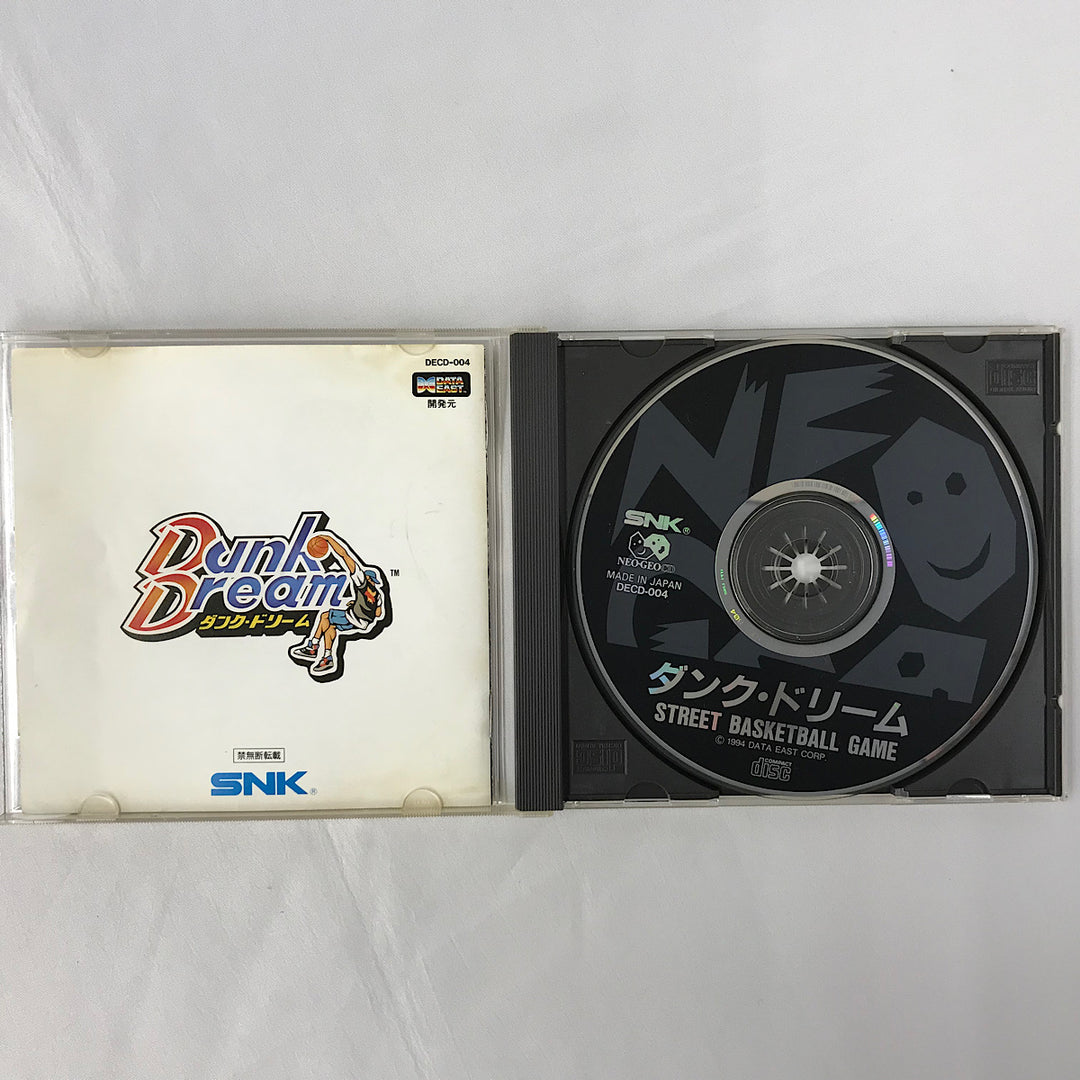 『USED』 
 
 NEOGEO CD  ダンクドリーム ゲームソフト
