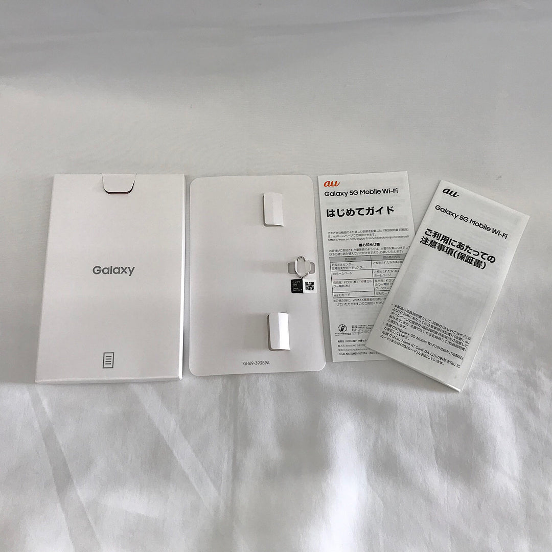 『USED』 
 
 Galaxy 5G mobile Wi-Fi SCR01 PC周辺機器