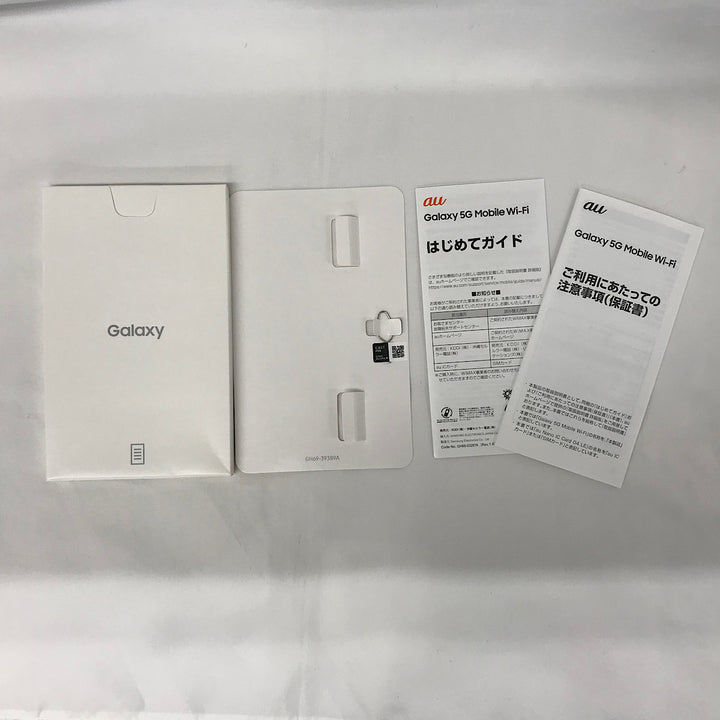 『USED』 
 
 Galaxy 5G mobile Wi-Fi SCR01 PC周辺機器