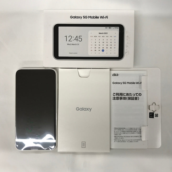 『USED』 
 
 Galaxy 5G mobile Wi-Fi SCR01 PC周辺機器