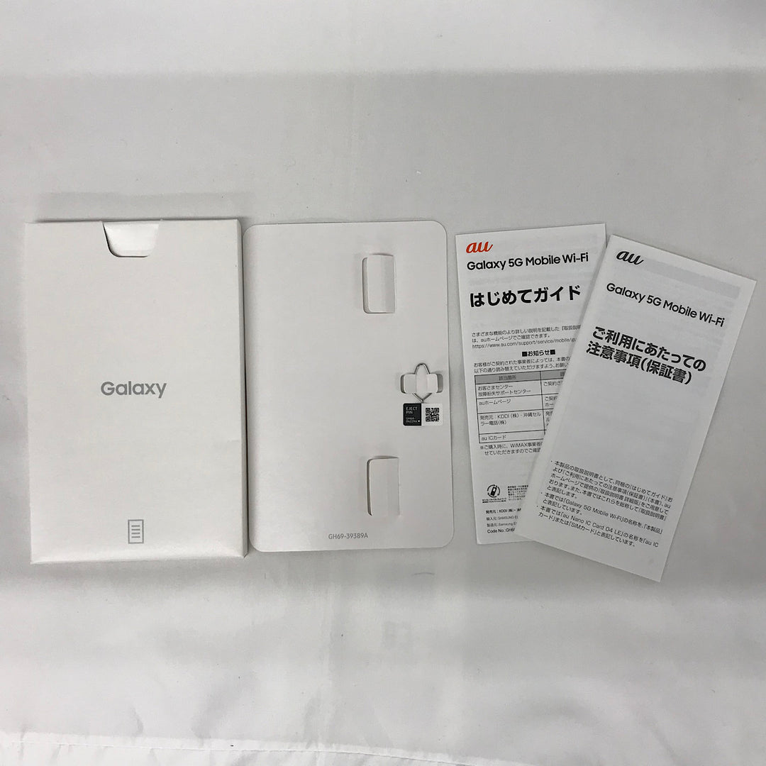 『USED』 
 
 Galaxy 5G mobile Wi-Fi SCR01 PC周辺機器