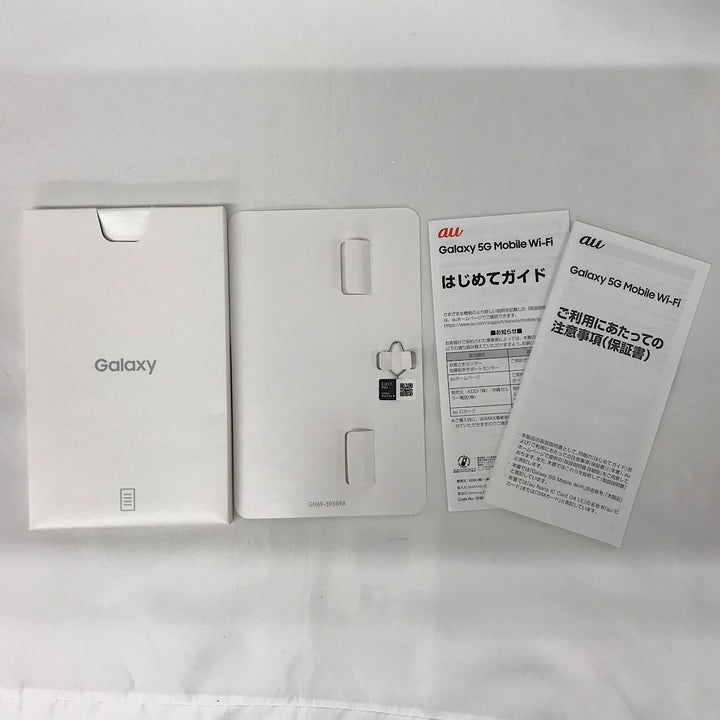 『USED』 
 
 Galaxy 5G mobile Wi-Fi SCR01 PC周辺機器