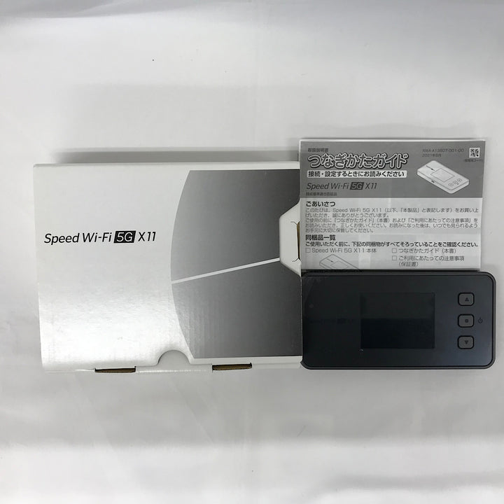 『USED』 
 
 speed Wi-Fi 5G X11 PC周辺機器