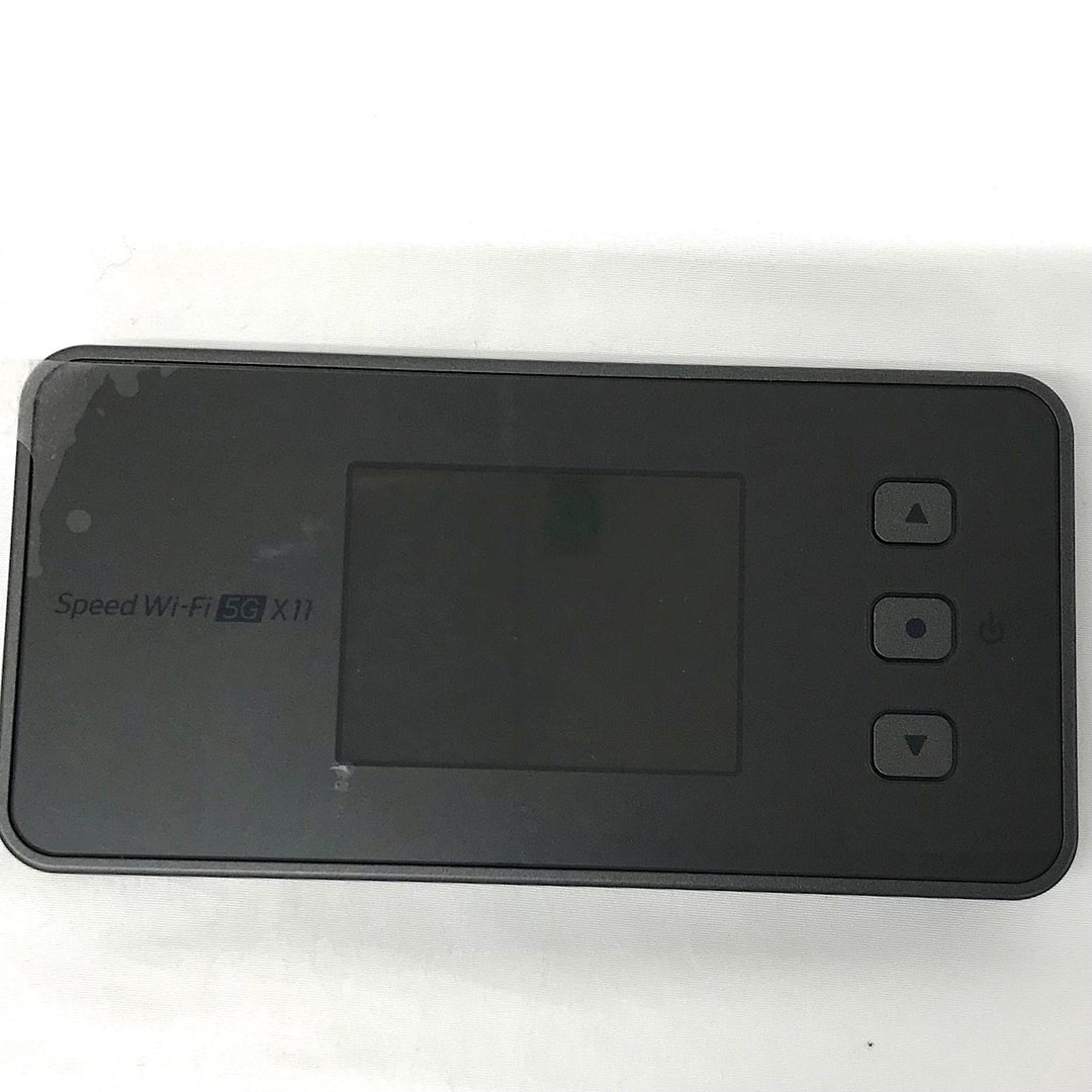 『USED』 
 
 speed Wi-Fi 5G X11 PC周辺機器