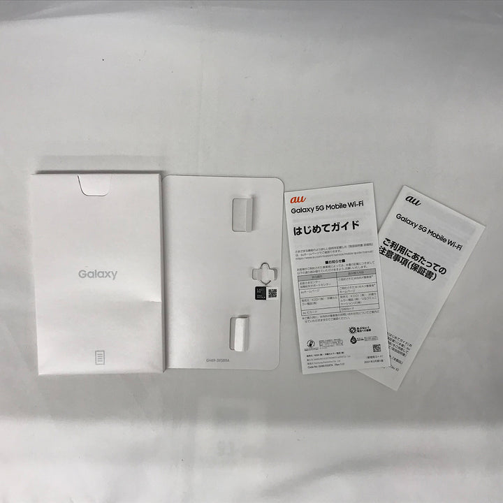 『USED』 
 
 Galaxy 5G mobile Wi-Fi SCR01 PC周辺機器