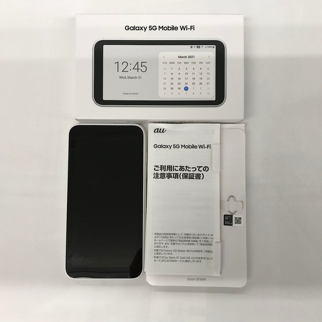 『USED』 
 
 Galaxy 5G mobile Wi-Fi SCR01 PC周辺機器