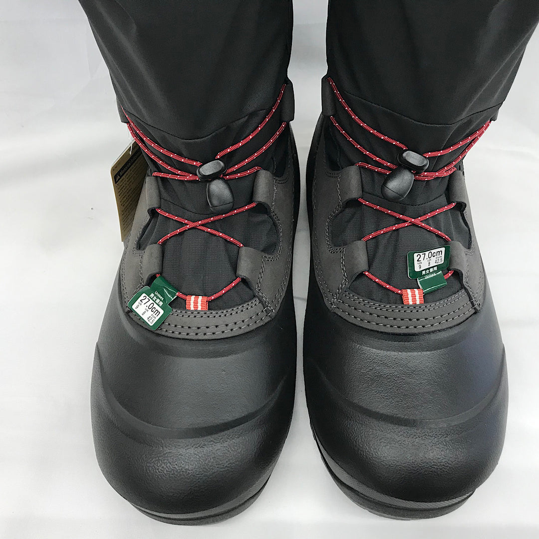 『USED』 
 
 mont-bell パウダーブーツ ダークグレー 27.0cm ブーツ
