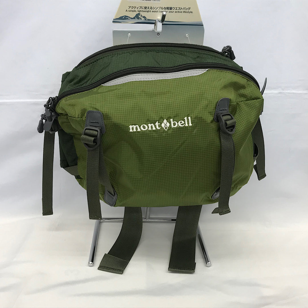『未使用品』 
 
 mont-bell トレールランバーバック7 カーキ 未使用 ウエストバッグ 
ナイロン カーキ