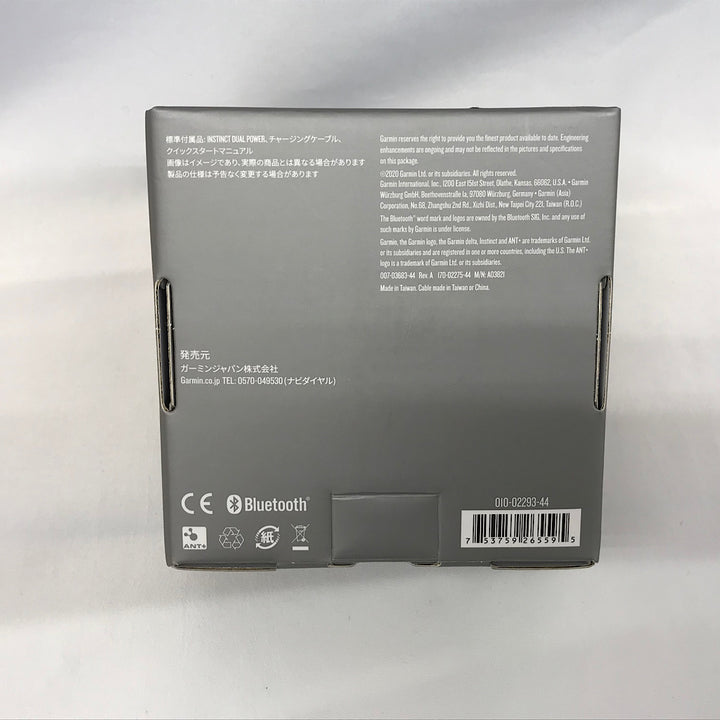 『USED』 
 GARMIN INSTINCT DUAL POWER スマートウォッチ 
腕時計